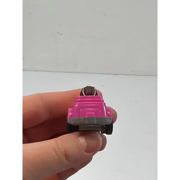 Vintage 1985 McDonalds Happy Meal Toys Birdie the Early Bird Pink Pullback Car - Picture 3 of 5